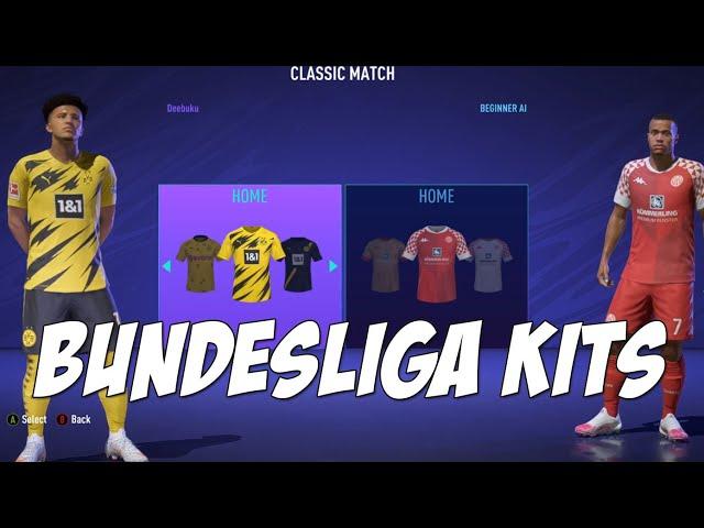 FIFA 21 - All Bundesliga Team & Kits