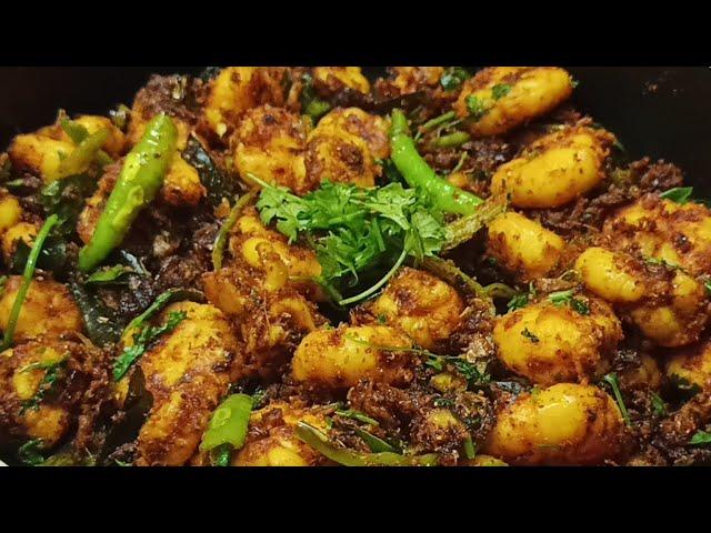 Tiger Prawns Fry || Shrimp Fry || రొయ్యల వేపుడు || in telugu || it's hanvi