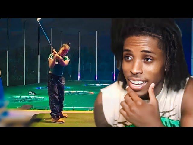 Melt & Brooklyn Go to TOP GOLF! (Ft Amare Frost)