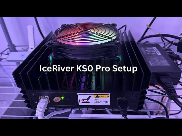 IceRiver KS0 Pro Setup (Anleitung deutsch)