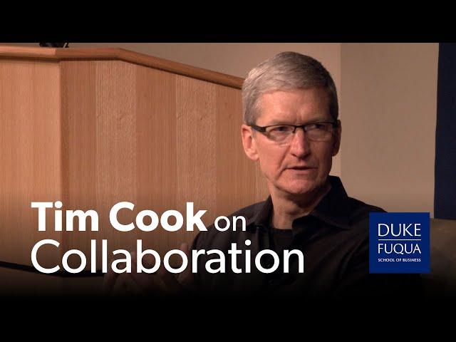 Apple CEO Tim Cook on Collaboration