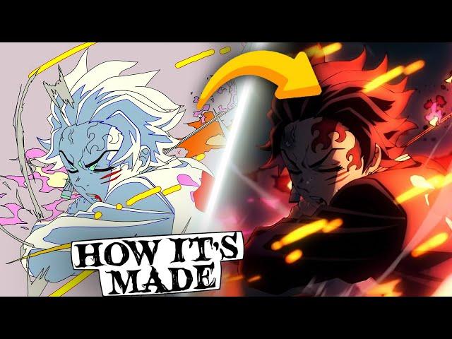 The Secret Behind Demon Slayer's Animation!  | VISUALS BREAKDOWN!