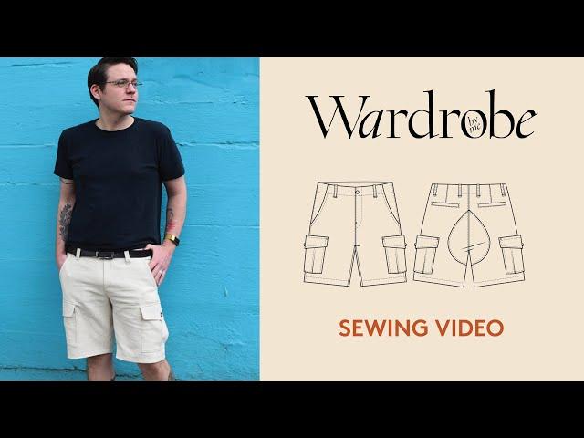 How to sew cargo shorts | Sewing Tutorial |  Wardrobe By Me