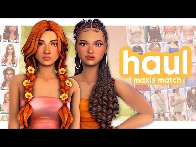 BEST CC FINDS | Sims 4 Custom Content Haul (Maxis Match)