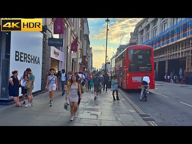 Walking Through London's Day and Night: A Complete Walking Tour of London [4K HDR]