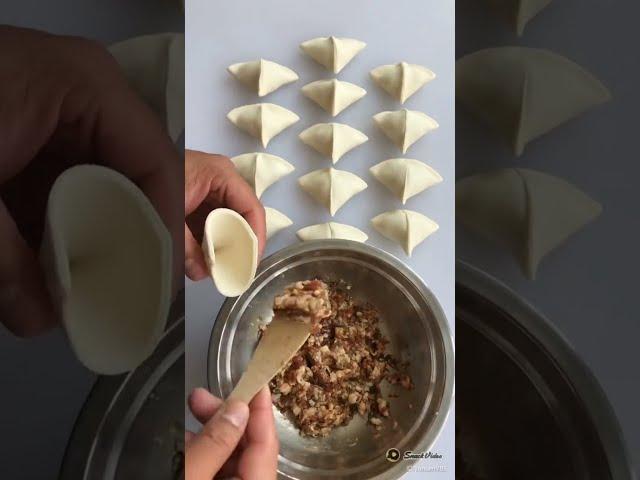 How To Fold Samosa Easy Samosa Folding