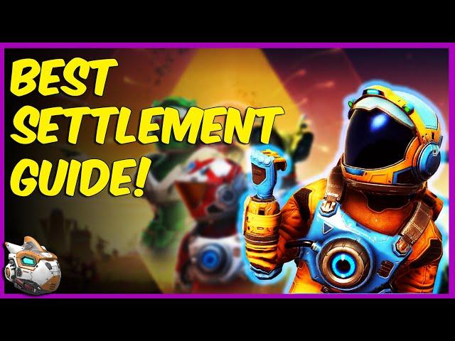 Beginners Guide to Finding a Perfect Settlement | No Man's Sky Frontiers 2021 Gameplay