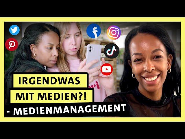 Irgendwas mit Medien?! Medienmanagement studieren: Viel Praxis, wenig Theorie | alpha Uni