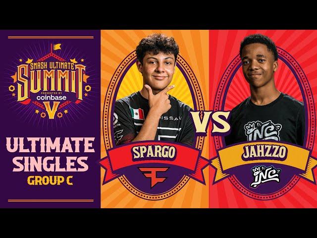 Sparg0 vs Jahzz0 - Group C Ultimate Summit 5 - SSBU Singles | Cloud vs Ken