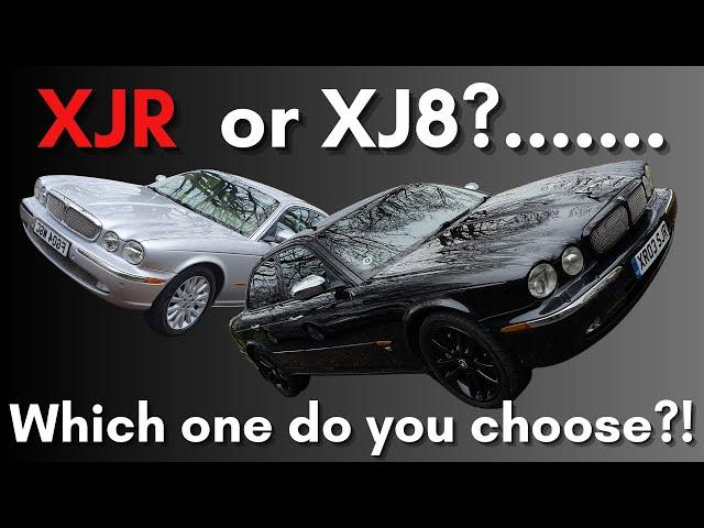 Jaguar XJR X350 roadtest. Which is your choice, XJR or XJ8?