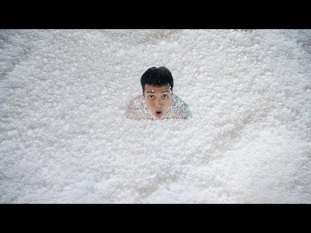 NTN - Tôi Đã Thả 100 Tỷ Hạt Xốp Vào Bể Bơi (Making A 100 Billion Styrofoam Seeds Swimming Pool)