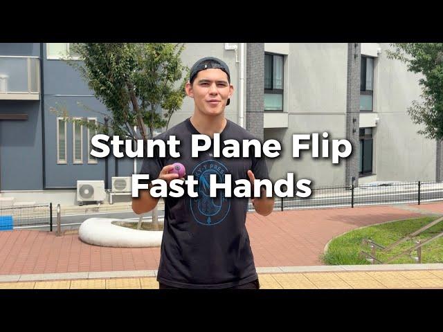 Stunt Plane Flip Fast Hands Tutorial //  Zack Gallagher