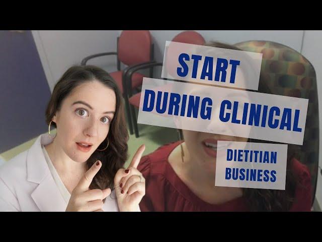 How I Started my Dietitian Private Practice While Working Clinical