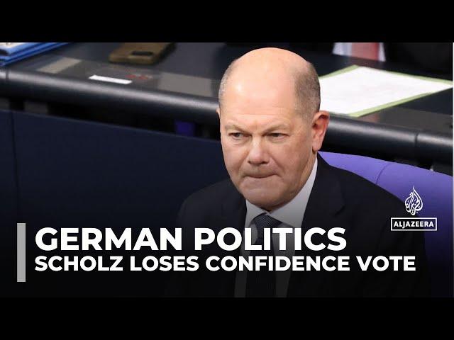 Germany set for new elections after Chancellor Scholz loses confidence vote