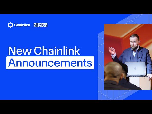 Chainlink Reveals Groundbreaking Digital Asset Solutions at Sibos 2024 | Sergey Nazarov Keynote