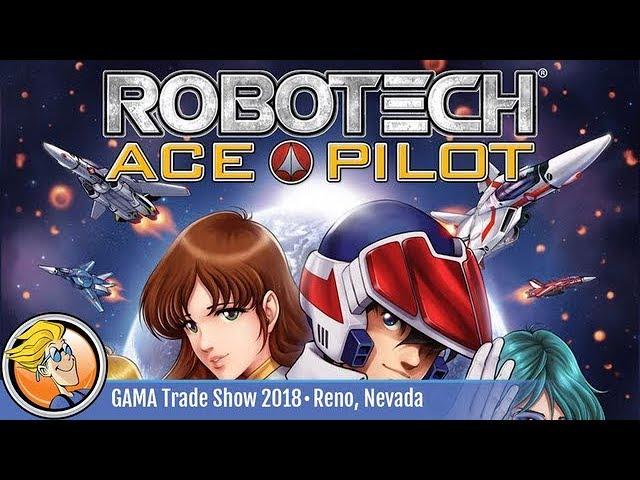 Robotech: Ace Pilot — game preview at the 2018 GAMA Trade Show