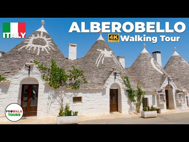Alberobello, Italy Walking Tour - 4K - with Captions - Prowalk Tours