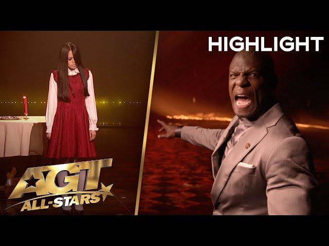 The Sacred Riana SCARES The Judges With TERRIFYING Magic | AGT: All-Stars 2023