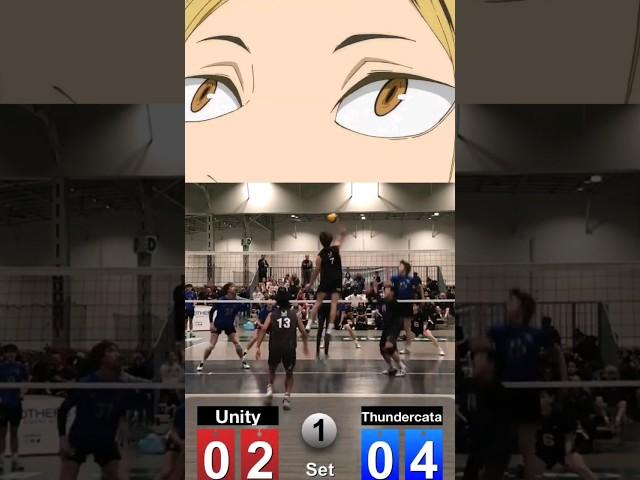 haikyuu in real life#volleyball #haikyuu #anime #short