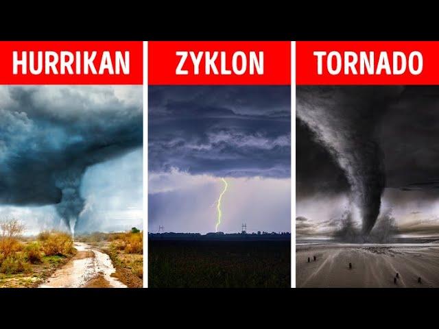 Hurrikan, Tornado, Zyklon – Was ist der Unterschied?