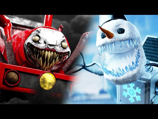 FROSTY BOO VS Choo Choo Charles (Poppy Playtime Animation)