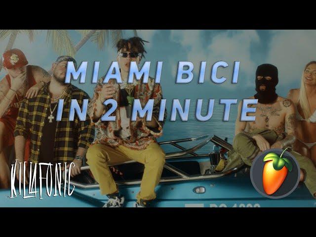 Miami Bici in 2 MINUTE!! (Tutorial Fl Studio 20)