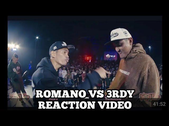 FlipTop - Romano vs 3rdy PRODUCER REACTION