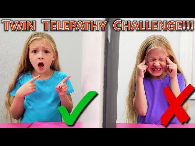 Twin Telepathy Challenge! Are We Really Twins?