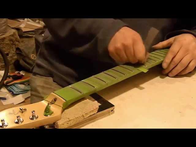 Guitar Fret Leveling Why and How - Part 2 of 2