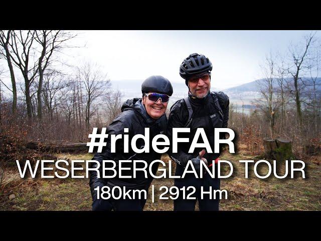 #rideFAR – 180km | 2910 Hm – Salsa Cutthroat Testfahrt durch das Weser Bergland mit Dan und Olaf