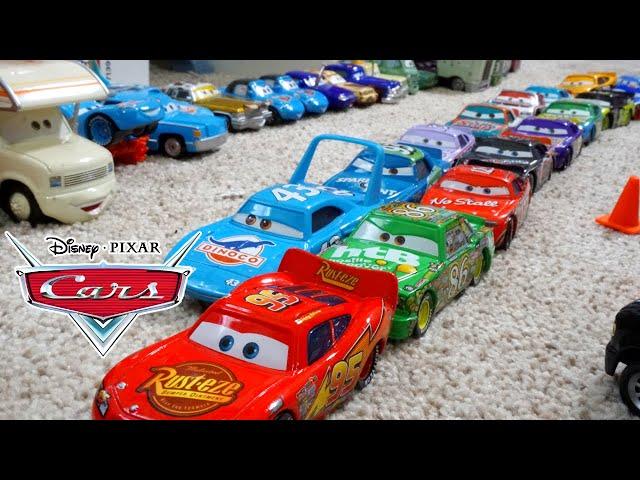 Huge Disney Cars Collection Piston Cup Racers, Fans and Haulers!