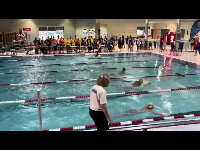 50m Breastroke | Alberta Summer Games 2023 | Very tight race | Boys Swimming competition