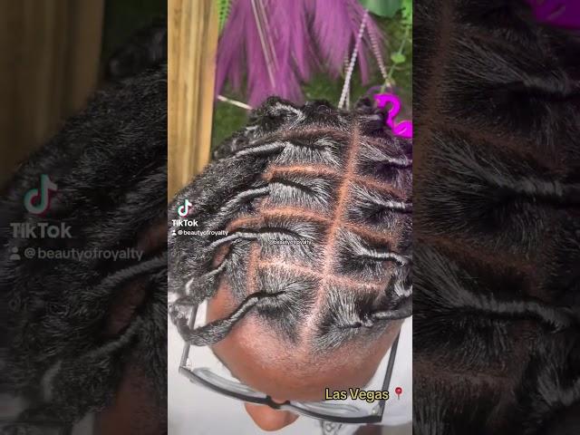 Loc Retwist Las Vegas #locretwist#locslasvegas#beautyofroyalty#lasvegashairstylist #protective