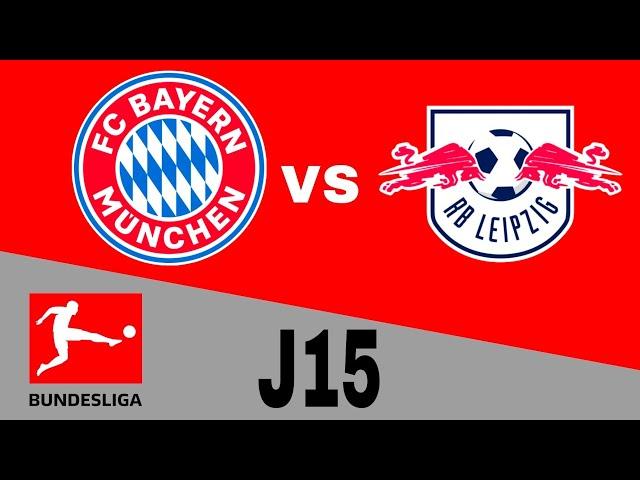 Bayern Munich vs RB Leipzig en vivo Bundesliga Jornada 15