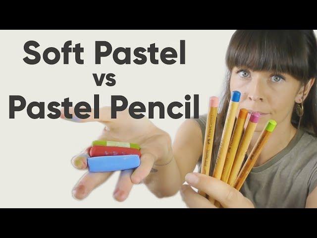 Soft Pastels vs Pastel Pencils: What's the Difference?