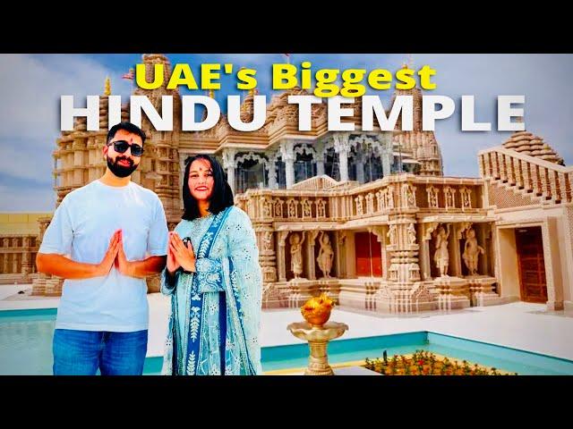 UAE's Biggest Hindu Temple in Abu Dhabi | BAPS Mandir