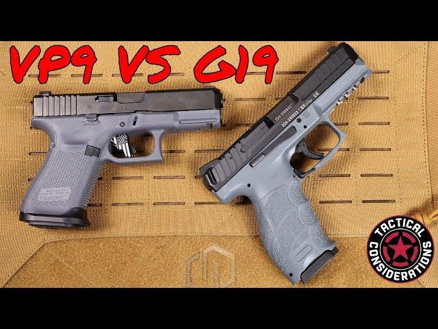 Gen 5 Glock 19 VS HK VP9 Battle Of The Gray Compacts!