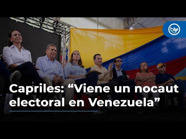 Henrique Capriles: “Viene un nocaut electoral en Venezuela”