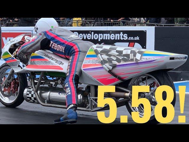 ROCKET POWERED MOTORCYCLE BREAKS WORLD RECORD!