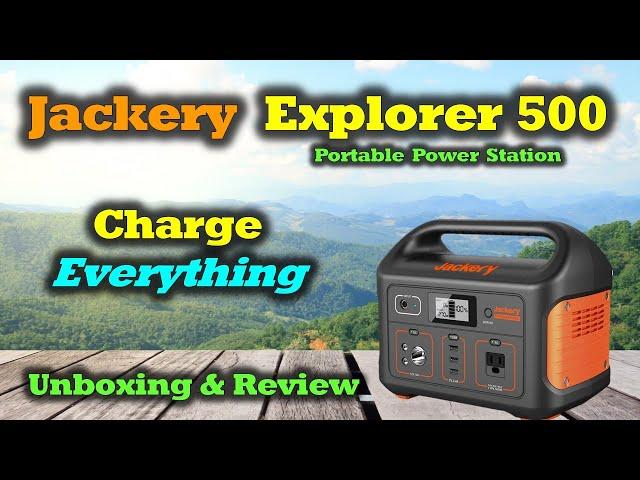 Jackery Power Station 500 Full Review - Incredible | Portable | Powerful