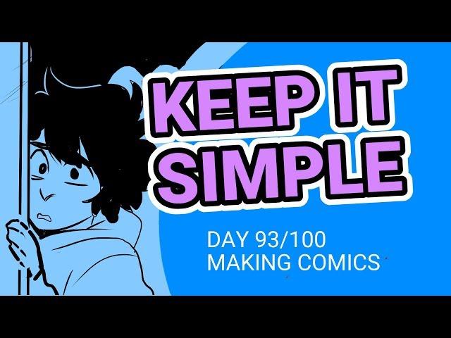 How Much Detail is Too Much? - 100 Days of Making Comics - DAY 93