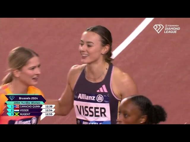 100m Hurdles - Brussels Diamond League 2024