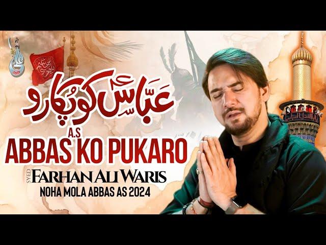 Abbas Ko Pukaro | Nohay 2024 | Alam | Farhan Ali Waris | Mola Abbas Noha