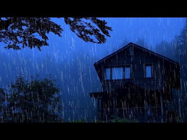 Barulho de Chuva para Dormir e Relaxar  Som de Chuva Forte, Vento e Trovão à Noite #7 Rain Sounds.