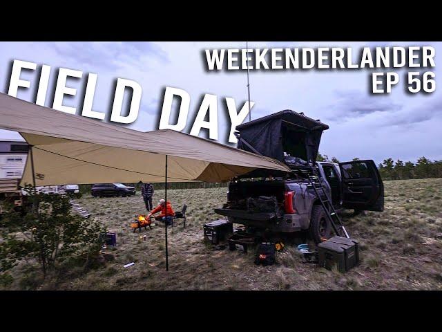 FIELD DAY SETUP - Ham Radio Overlanding - Testing Comms Gear Out Of My Truck - WEEKENDERLANDER EP 56