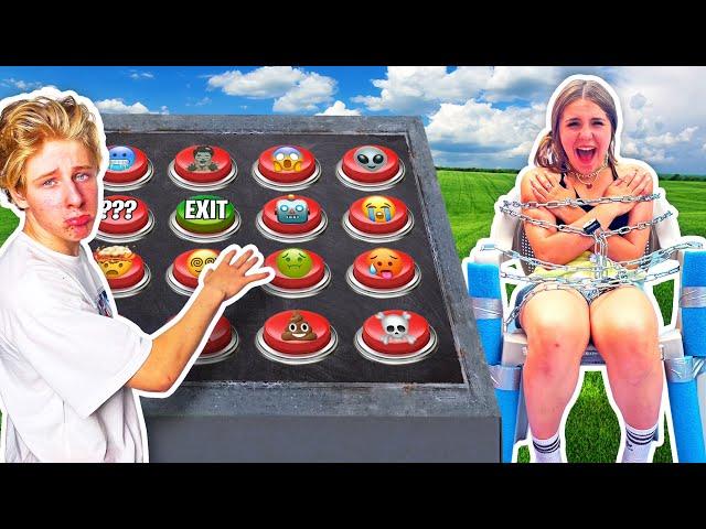 My Boyfriend Chooses The Mystery Buttons! **WE BROKE UP**| Piper Rockelle