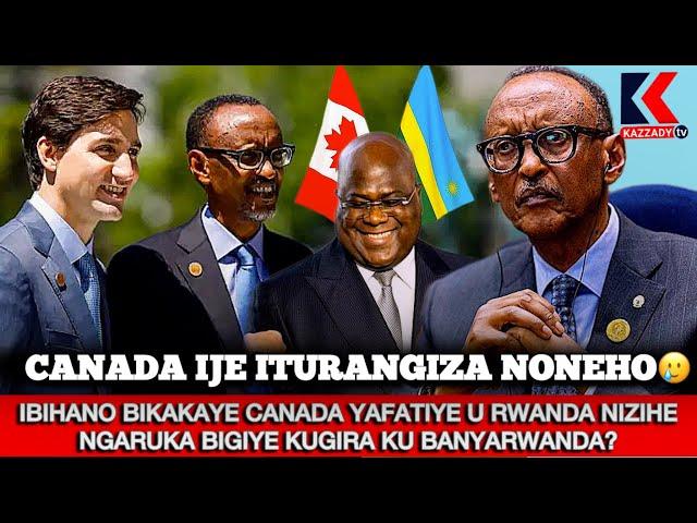 CANADA IRATURANGIJE ARIKO TURI INTOREIBIHANO  YAFATIYE U RWANDA NIZIHENGARUKA BIGIYE KUGIRA ?