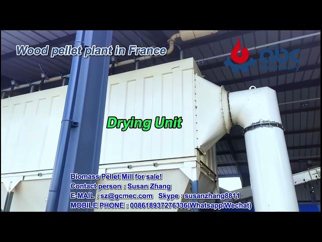 Advanced Rotary Drum Dryer for Biomass Wood Pellet Production