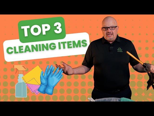 3 items you NEED for cleaning!