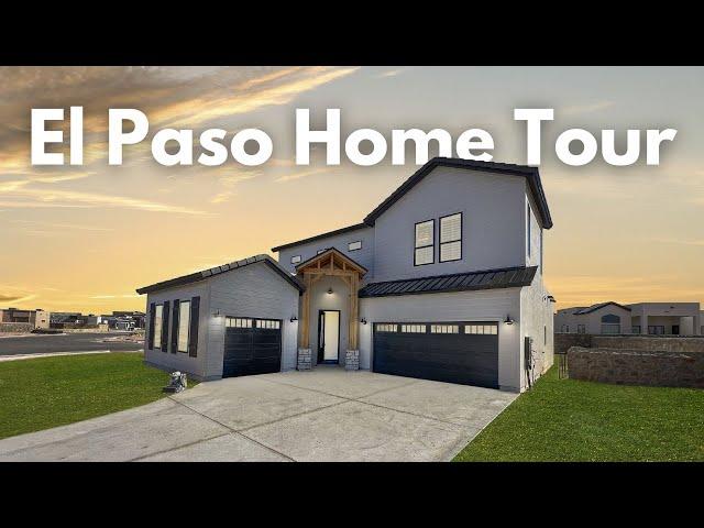 Home Tour of An El Paso Texas New Construction Farmhouse